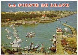 Cp A Saisir 33 La Pointe De Grave Vue Aerienne Port - Other & Unclassified
