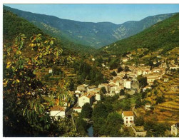 Cp A Saisir 30 Valleraugue Vue Generale Au Pied Du Mont Aigoual  - Valleraugue