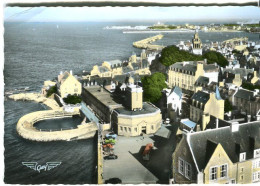 Cp A Saisir 29 Roscoff Aquarium Station Biologique 1963 Vue Aerienne - Roscoff