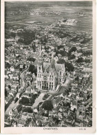 Cp A Saisir 28 Chartres 1954 Vue Aerienne Cathedrale  - Chartres