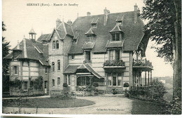 Cp A Saisir 27 Bernay Manoir De Bouffey Collection Walter Bernay  - Bernay