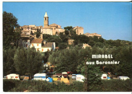 Cp A Saisir 26 Mirabel Aux Baronnies Camping Annees 1970 1980 Caravane Adria - Other & Unclassified