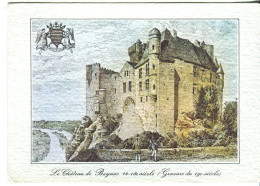 Cp A Saisir 24 Beynac Le Chateau Gravure 19e Editions Rene Marsac Sur L Isle Razac Sur L Isle - Altri & Non Classificati