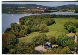 Cp A Saisir 23 Vassiviere Vue Aerienne Le Chateau Le Lac L Ile Au Serpent 1976 - Sonstige & Ohne Zuordnung