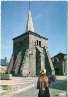 Cp A Saisir 23 Toulx Sainte Croix 1958 Le Clocher Eglise Saint Martial  - Autres & Non Classés