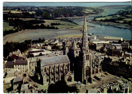 Cp A Saisir 22 Treguier Vue Generale Aerienne Cathedrale Annees 1960 - Tréguier