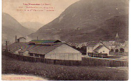 Cp A Saisir 65 Sarrancolin Usine De La Cie Francaise Aloxite - Autres & Non Classés