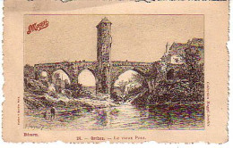 Cp A Saisir 64 Orthez Le Vieux Pont Maggi N 24 - Orthez