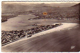 Cp A Saisir 64 Hendaye Vue Aerienne 1958 Cliche Robert Durandaud - Hendaye