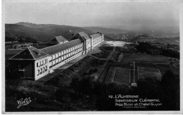 Cp A Saisir 63 Auvergne Sanatorium Clementel Pres Riom - Riom