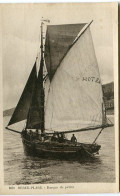 Cp A Saisir 62 Berck Plage Barque De Peche  1927 - Berck