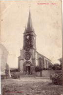 Cp A Saisir 54 Barbonville Eglise 1916 Ed E.Bastien Luneville - Other & Unclassified