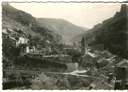 Cp A Saisir 48 Sainte Enimie Vue Generale Vieille Ville Gorges Du Tarn Annees 1960 - Gorges Du Tarn