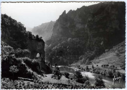 Cp A Saisir 48 La Malene Tunnel De La Croze Annees 1950 1960 - Sonstige & Ohne Zuordnung