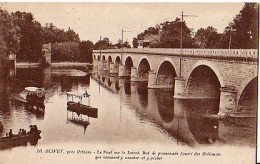 Cp A Saisir 45 Olivet Le Pont Sur Le Loiret Barques Couvertes - Autres & Non Classés
