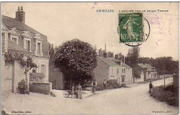 Cp A Saisir 41 Chailles Arrivee Par Le Grand Tertre Vannier Blois - Autres & Non Classés