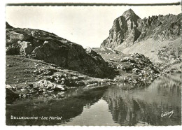 Cp A Saisir 38 Belledonne Lac Merlat Tampon Club Alpin Francais 1955 Chalet De La Pra Oddoux Editions Fousset - Altri & Non Classificati