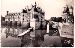 Cp A Saisir 37 Chenonceaux Chateau 1959 - Chenonceaux