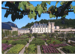 Cp A Saisir 37 Villandry Le Chateau Jardins Renaissance - Sonstige & Ohne Zuordnung