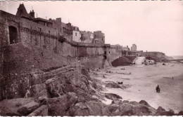 Cp A Saisir 35 Saint Malo Plage De Bonsecours Annees 1950 - Saint Malo