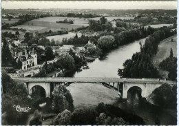 Cp A Saisir 86 La Roche Posay Les Bains Vue Aerienne La Vallee Annees 1950-60 - La Roche Posay