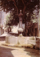 Cp A Saisir 83 Bargemon Fontaine De La Mairie  Annees 1960 - Bargemon