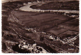 Cp A Saisir 76 Moulineaux Vue Aerienne Chateau De Robert Le Diable Pilote R Henrard - Autres & Non Classés