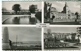 Cp A Saisir 76 Le Havre Souvenir Multivues Annees 1950 Editions Bellevues Le Havre Casino Bassin Pain De Sucre Square St - Saint-Roch (Plein)