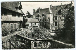 Cp A Saisir 76 Cleres Le Manoir Et Le Chateau Parc Zoologique Annees 1950 - Clères