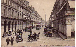 Cp A Saisir 75 Paris La Rue Castiglione 1912 - District 01