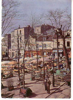 Cp A Saisir 75 Paris La Place Du Tertre 1956 (A) - Markten, Pleinen