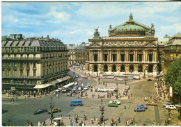 Cp A Saisir 75 Paris Place De L Opera Annees 1970 - Places, Squares