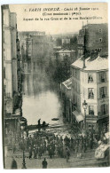 Cp A Saisir 75 Paris La Rue Du Gros Rue Boulainvilliers Crue 1910 Editeur A Noyer Paris - Paris Flood, 1910