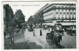 Cp A Saisir 75 Paris Boulevard Des Capucines  - Arrondissement: 02