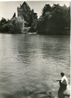 Cp A Saisir 74 Yvoire Lac Leman Chateau Pecheur 1955 - Yvoire
