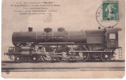 Cp A Saisir 76 Locomotive Pacific 2901 Construite A Sotteville Les Rouen - Eisenbahnen