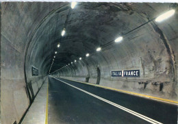 Cp A Saisir 74 Courmayeur  Entreves Tunnel Du Mont Blanc FrontieRe - Chamonix-Mont-Blanc