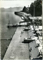 Cp A Saisir 74 Evian Les Bains La Plage 1960 Plan Unique - Evian-les-Bains