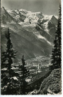 Cp A Saisir 74 Chamonix Mont Blanc La Vallee Vus De La Flegere Editions J Cellard A Bron Annees 1950 - Chamonix-Mont-Blanc