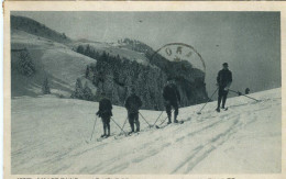 Cp A Saisir 73 Aix Les Bains Mont Revard Skieurs 1938 - Aix Les Bains