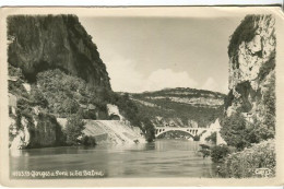 Cp A Saisir 73 01 Gorges Et Pont De La Balme 1947 Virignin Brens Yenne Lac Du Bourget Chautagne - Le Bourget Du Lac