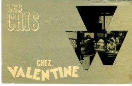 Cp A Saisir Publicite Peinture Valentine Les Gris Imprimeur M Dechaux Paris - Advertising