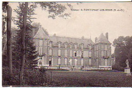 Cp A Saisir 91 Chateau De Fontenay Les Briis - Other & Unclassified