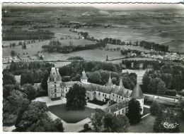 Cp A Saisir 88 Frebecourt Vue Aerienne  Chateau De Bourlemont 1954 - Other & Unclassified