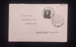 C) 1957. BRAZIL. AIR MAIL ENVELOPE SENT TO ARGENTINA. STAMP OF THE DUKE OF CAXIAS. XF - Otros & Sin Clasificación