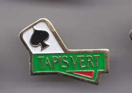 Pin's Tapis Vert As De Pic Réf 2813 - Casinos