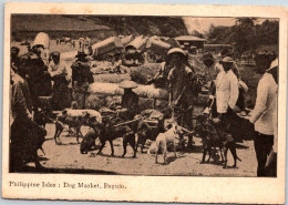 RED STAR LINE : Philippine Isles, Dog Market, Baguio, From Serie Photos Round World Cruise Belgenland (black) - Steamers