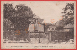 AUVERS-SUR-OISE - LE SQUARE ET LE MONUMENT (95) - Auvers Sur Oise