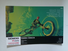 Cyclisme Cycling Ciclismo Ciclista Wielrennen Radfahren GARCIA CEDRIC (Siemens Mobile-Cannondale MTB-VTT 2004) - Cycling