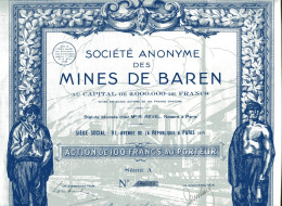 MINES De BAREN - Mines
